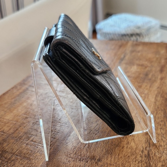 Chanel Quilted Black Leather Small Vintage Wallet - Picture 4 of 13